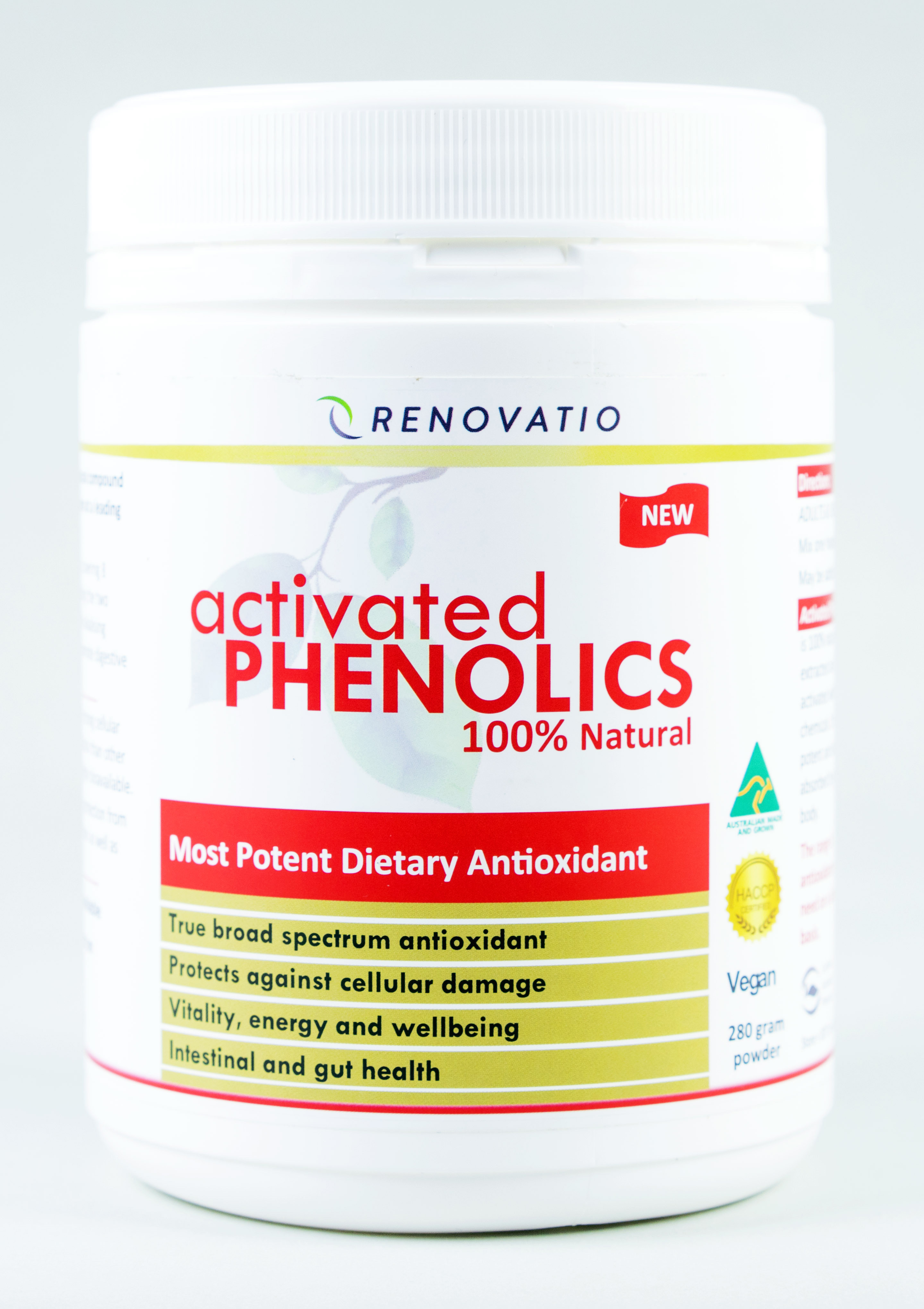 Activated Phenolics Powder The Australian Made Campaign