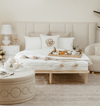 Latex Pure Trio Mattress with Quilted Tencel Cover Image