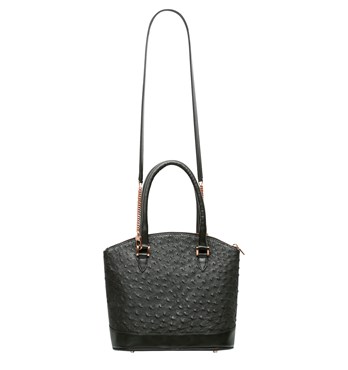 Lady Bag Ostrich Leather Handbag Image
