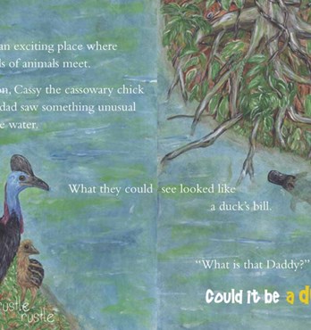 Children's Book - Paddles the Platypus Image