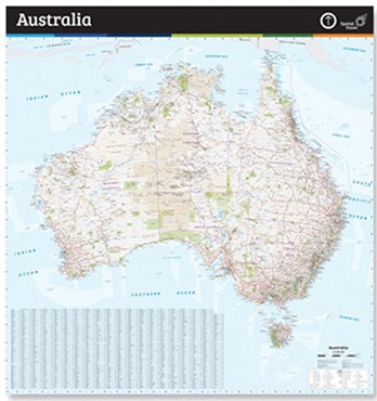 Large Australia Map Image
