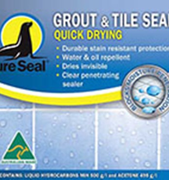 Grout, Tile & Stone Sealer - Quick Drying Image