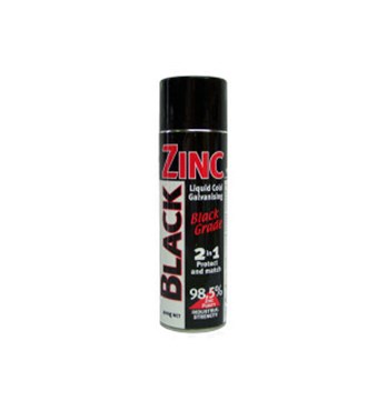 Black Zinc Aerosol Image
