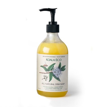 All Natural Dish Soap with Lemon Myrtle and Mandarin Essential Oils Image