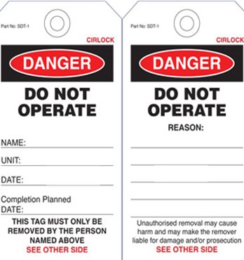Safety Tags Image