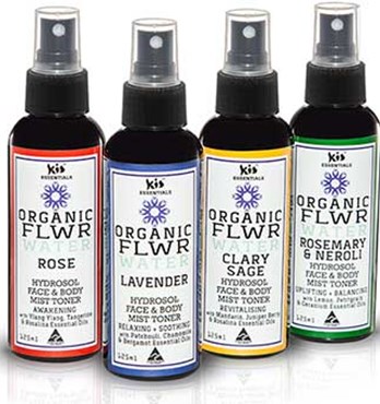 Kis Organic Flower Waters Face and Body Mists Image