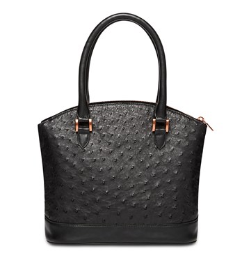 Lady Bag Ostrich Leather Handbag Image