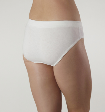 Comfy Bum Knickers - White Image