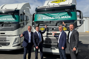 Volvo Group Australia rolls out the first Australian-made OEM electric truck
