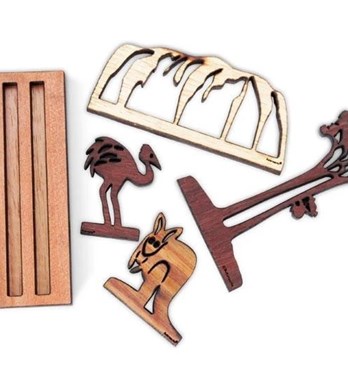 Mini Australian Outback Landscape Image