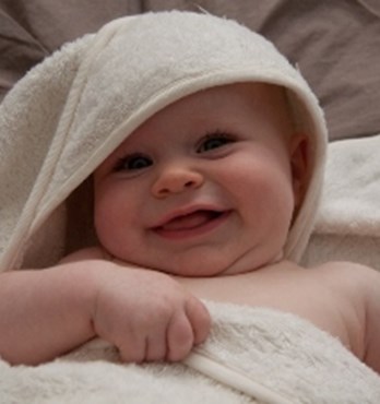 Organic Cotton Hooded Baby Towels Image