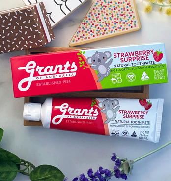 Grants Kids Natural Toothpaste Image