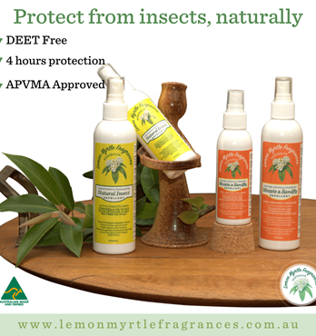 Lemon Myrtle Fragrances Natural Insect Repellents Image