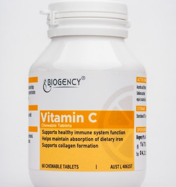 Biogency Vitamin C Chewable Tablets Image