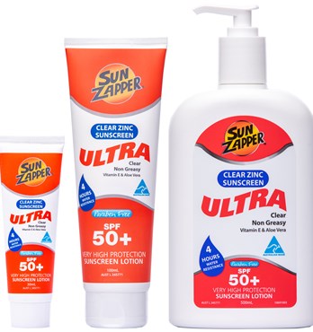Sun Zapper Clear Zinc Sunscreen SPF 50+ Image