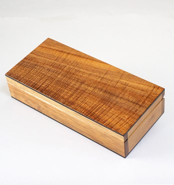 Hawthorne Figured Blackwood Long Box Image