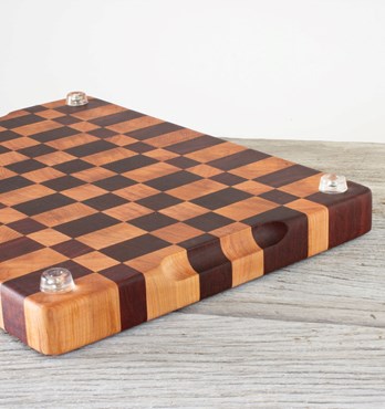 Jarrah & Sassafras Endgrain Cutting Board Image