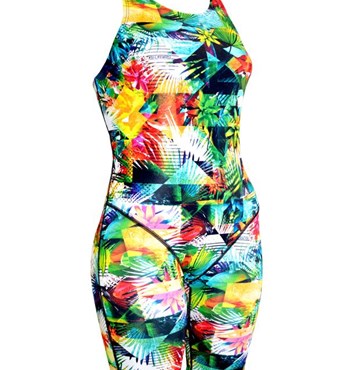 Ladies Leg Suits - Chlorine Resistant Training Swimwear Image