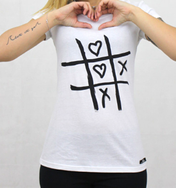 Cross & Heart Tee Image