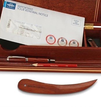Red Ironbark Gumleaf Letter Opener Image