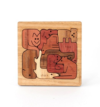 Australian Animal Puzzle Image