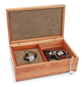 Tamar Large Blackwood Jewellery Box With Tray Image