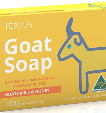 Tergus Goat Soap----Goats milk & Honey  Image