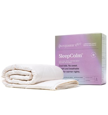 SleepCalm Kids Cool Wool Cotton Quilt Image