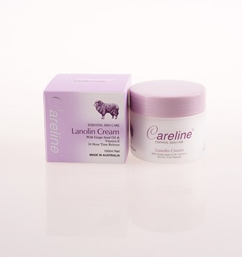 Careline Lanolin Cream with Grapeseed Oil Image