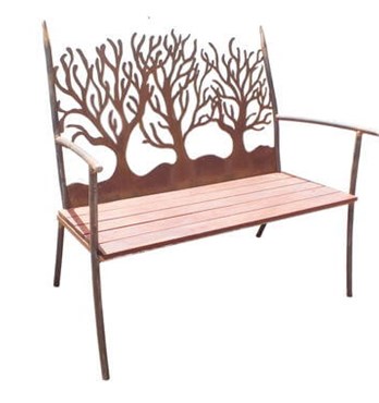 Overwrought Metal Garden Art Seat Range  Image