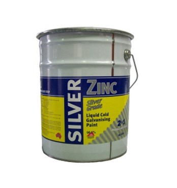 Silver Zinc Paint Image