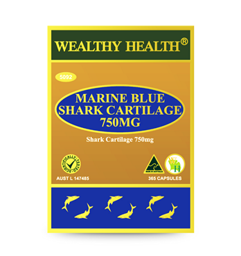 Wealthy Health Marine Blue Shark Cartilage 750mg Image