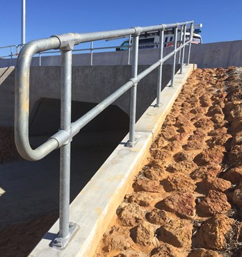 Fabricated Handrail Image