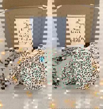 Baby Girl Xmas Gift - Christmas Holly Image