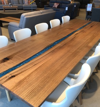 Clyde Resin Collection - Exclusive Harvey Norman.........................................................Australian designed and made in regional Victoria, from Australian Tasmanian Oak and NSW Ash................................................ Our CLYDE Image