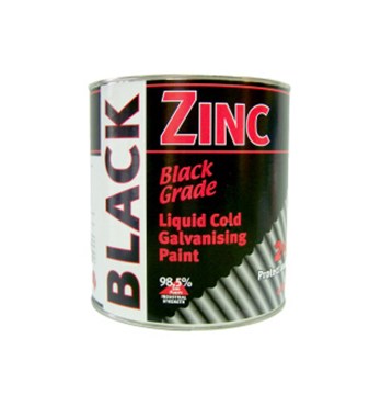 Black Zinc Paint Image