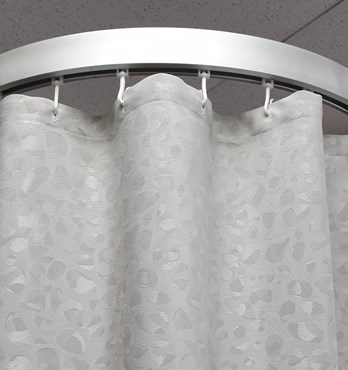 TRANQUILLITY SILVER CUBICLE CURTAINS Image