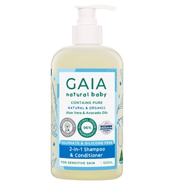 GAIA Natural Baby 2in1 Shampoo & Conditioner Image