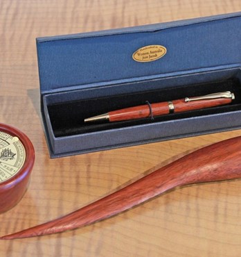 Gift Bundle: Jarrah Desk Combination Image