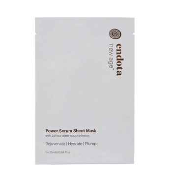 endota spa New Age Power Serum Sheet Mask 25ml retail 4pack Image