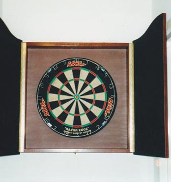 Dart Board/Cabinet Image