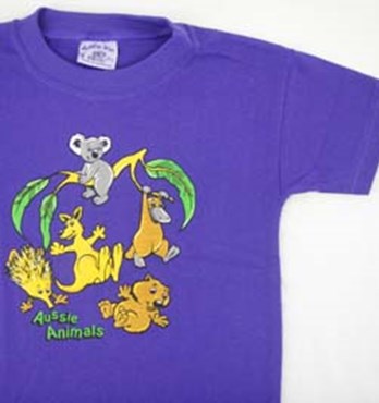 Kids T-shirt Aussie Animals Image
