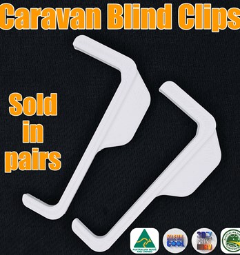 3DprintRV Blind Clip compatible with Domestic Mobicool window blinds Image