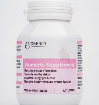 Biogency Women's Supplement Tablets Image