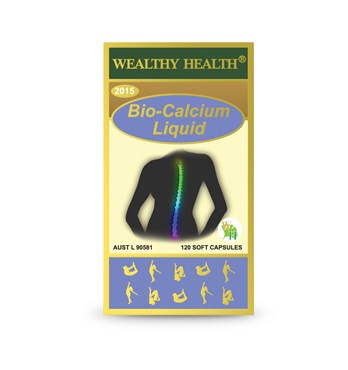 Wealthy Health Bio-Calcium Liquid soft capsules Image