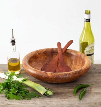 Australian Mango Wood 30cm Salad Bowl Image