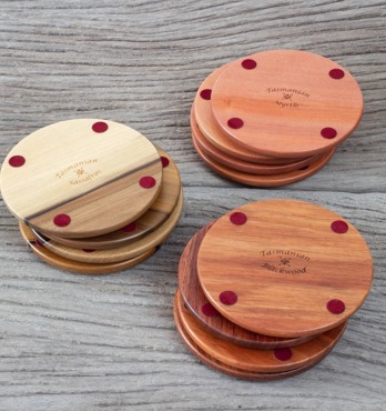 Tasmanian Timber Coasters Image