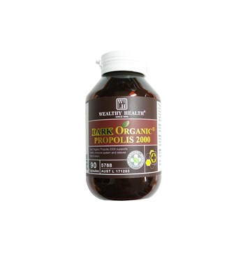 Wealthy Health Dark Organic Propolis 2000 Image