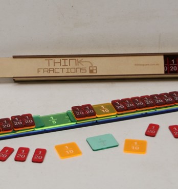 Fraction tiles Image