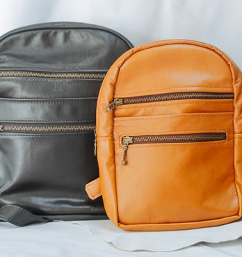 Kangaroo & Cowhide Genuine Leather Backpacks Image
